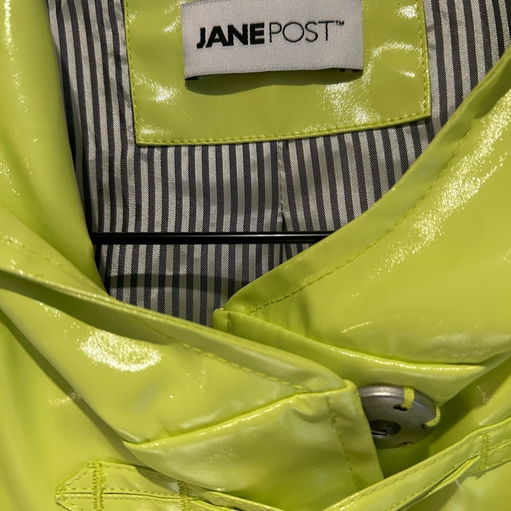 Jane Post Rain Slicker Coat - Picture 4 of 13